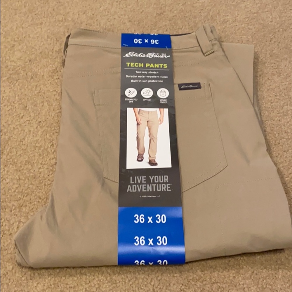 NWT-Eddie Bauer Tech Pants